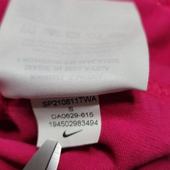 Nike Shirt Mens Small Fireberry Pink Sportswear World Tour Glow In The Dark Tee