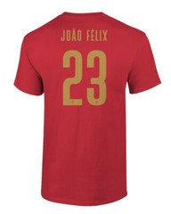 Portugal Soccer #23 Joao Felix Football Fans Adult and Youth T-Shirt