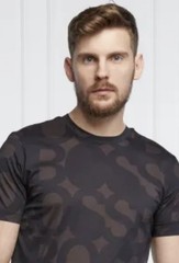 Hugo Boss Tiburt 255 Logo T Shirt Black size M