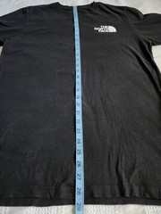 The North Face Mens Black Never Stop Exploring Box Logo Graphic T-Shirt Medium