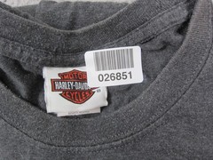 Vintage Harley Davidson Shirt Mens Extra Large XL Gray Big Barn Tank Top 80s