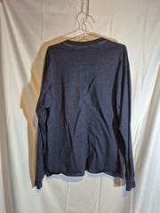 Hanes Beefy Mens Long Sleeve Casual Shirt Soft Durable Shirt Green Size Large