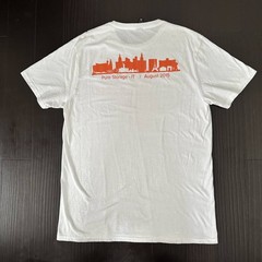 Pure Storage IT Company T shirt Size L Vintage White Orange