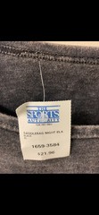 Vintage Gold’s Gym Sweatshirt Black Acid Wash XL NWT New With Tags Deadstock