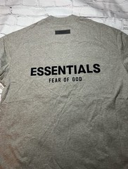 Essentials Fog T-Shirt Dark Oatmeal, Small
