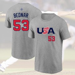 SALE – David #53 Bednar USA Baseball Team 2026 Name And Number Gift For Fan