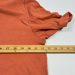 Tommy Bahama Relax Shirt Mens Medium Orange Pima Cotton Downshift Graphic Tee