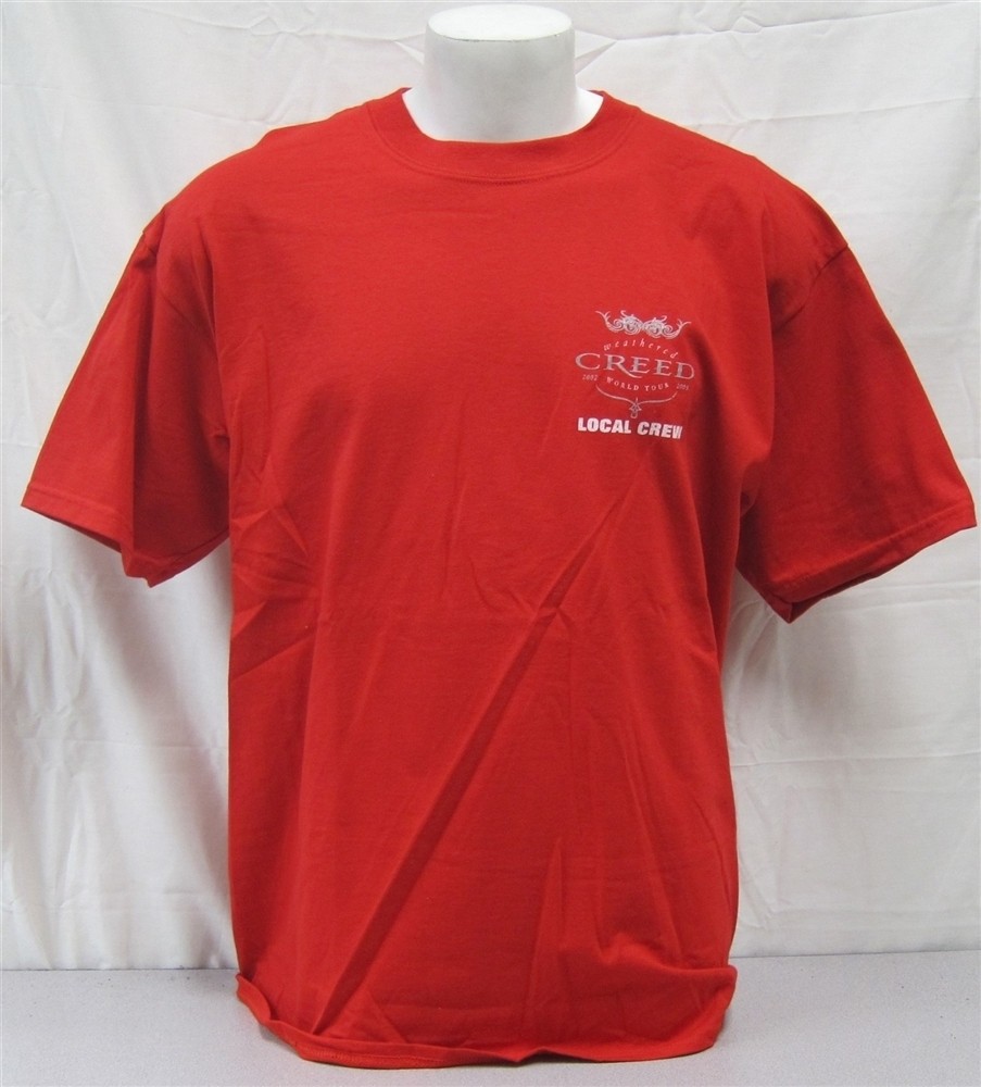 Creed 2002 Weathered tour NEVER WORN XL Concert T-Shirt