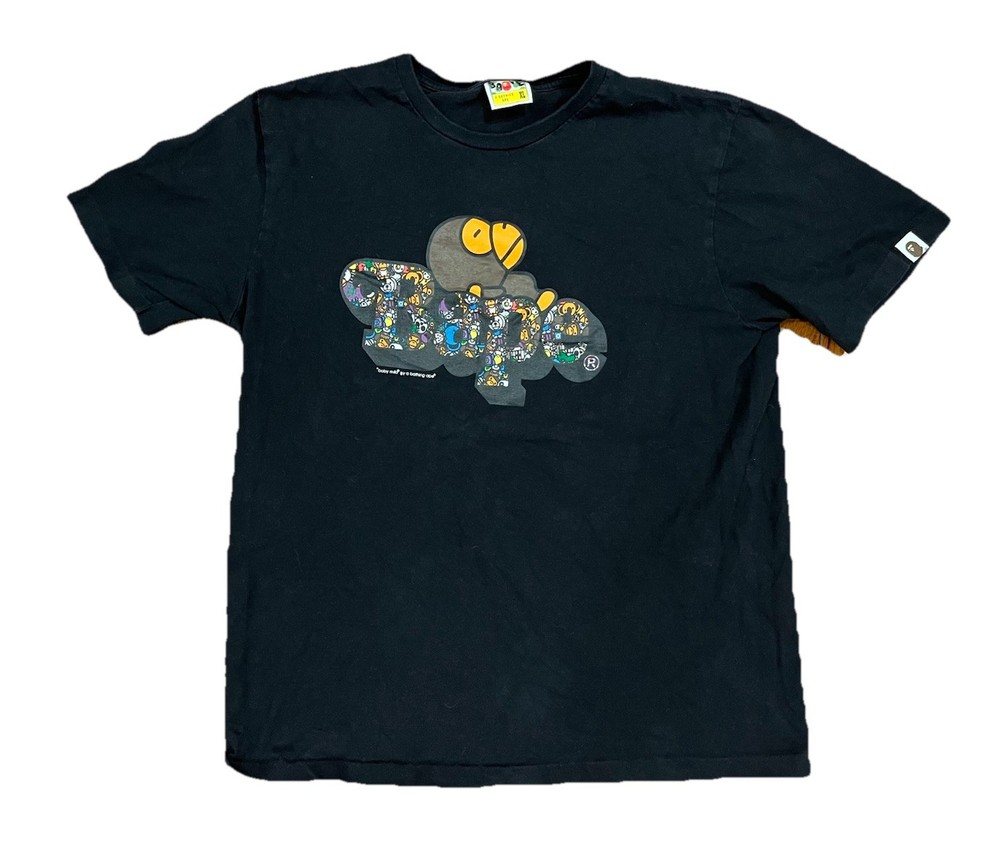 A Bathing Ape Bape Baby Milo T-Shirt Shirt Adult Womens XL