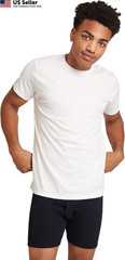 Gildan Men’s Crew T-Shirts, Multipack, Style G1100 XX-Large, White