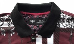 Men’s Luxurious Polo Shirt,Collection,Italian Style,Modern,Stretch S M L….C3.A