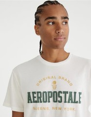 Aeropostale Queens Appliqué Graphic Tee