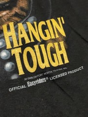 Vintage 3D Emblem Mens 2X Black 1993 Hangin Tough Easyriders 90s Key West FL NOS