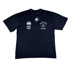 Darc Sport x Gold’s Gym On Fire Premium Tee Black Medium LCTT001-344-001-M NEW