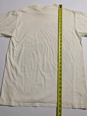 Looney Tunes Men’s L White Sylvester Graphic Print Crew Neck Tee 90s