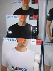 3 pk 32* COOL CREW NECK Short sleeve Black / White under shirt Q-Dry + Repacks