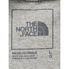 The North Face Mens Graphic T-Shirt Olive Green White Logo Cotton Blend Size L