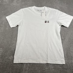 Uniqlo x Final Fantasy Pixel Remaster Tee Mens XS White Yoshitaka Amano Art NWT