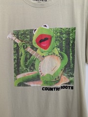 Disney The Muppets KERMIT THE FROG Country Roots Banjo T-Shirt Unisex L