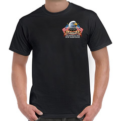 T-Shirt 2026 Laconia Motorcycle Week America Strong No Harley