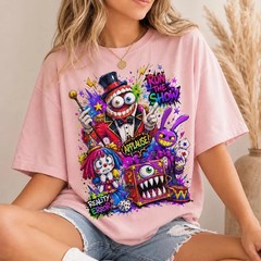 TADC Run The Show Shirt, Amazing Circus Ivory Tee