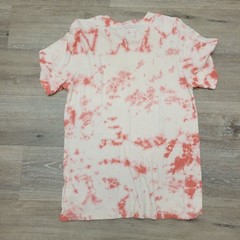 Vintage Style Vans Tie Dye T Shirt size M Orange and White