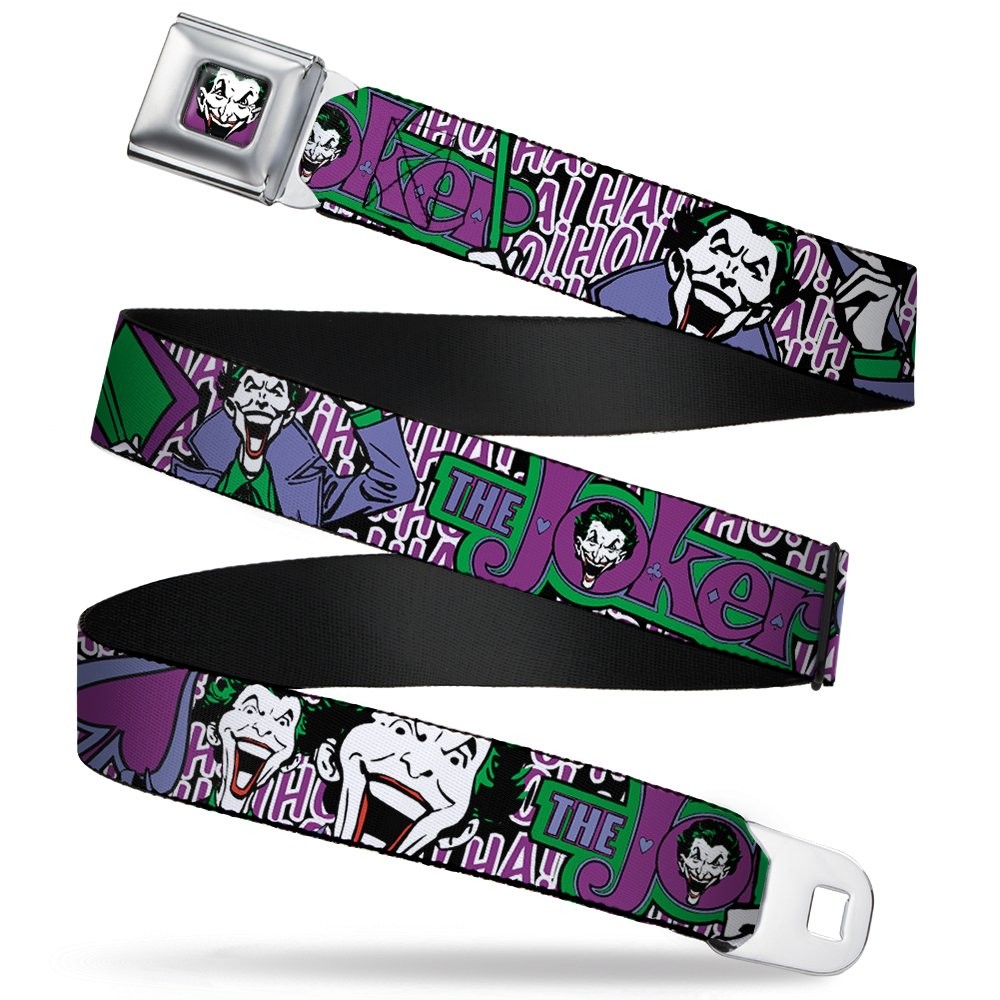 mens Seatbelt Joker Wjk001 Belt, Multicolor, 1.5 Wide – 32-52 Inches in Lengt…