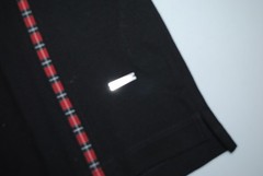 DSQUARED2 POLO M/M COTTON ELAST. 330.00 BLACK CARD SIZE S-46