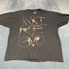 Vintage Nike 6.0 T Shirt Mens 2XL Black Graffiti Print Crew Neck Summer Wear