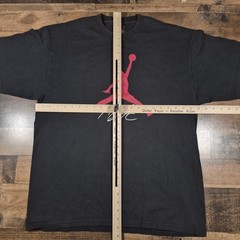 Vintage Nike Air Jordan Jumpman Shirt Mens Large Black Center Logo Y2K 2000s