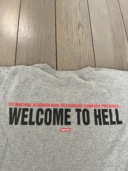 Supreme x Toy Machine “Welcome To Hell” Mens T-Shirt Size XL