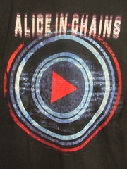 ALICE IN CHAINS OFFICIAL MERCH PLAYED 19 BAND CONCERT MUSIC T-SHIRT EXTRA LARGE