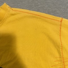 Platinum FUBU Fat Albert Junk Yard Gang Graphic T-Shirt Yellow Mens Size XL