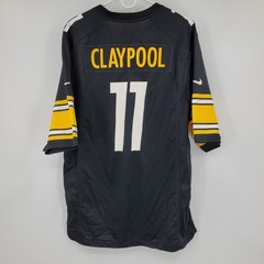 Nike Pittsburgh Steelers Chase Claypool #11 NFL On Field Jersey Mens XL Black