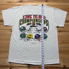 Long Island High School Football Championships Sports Graphic T-Shirt Size Large