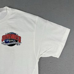 1996 Colorado Silver Bullets Shirt Men’s XL White Short Sleeve Double Sided