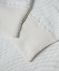 Heavyweight Waffle Cotton Long Sleeve – White Non Stock Mfg. Co M