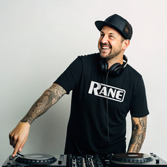 Rane Logo Black T-Shirt – Soft Modern Fit DJ 1200 Turntable Tee