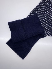 Other Brands: THE NAUTICAL Knit Sweater (Thick) Wool NVY Solid Color