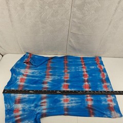 Deathwish Skateboarding Shirt Mens L Blue Tie Dye Logo Graphic Skater Streetwear