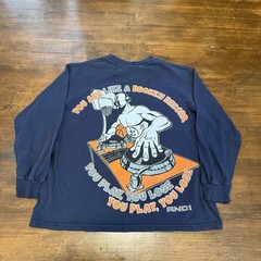 Vintage Y2K AND1 Trash Talk Longsleeve T-Shirt 2000s Basketball Men’s Size S