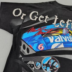 Vintage Valvoline Racing Mark Martin Shirt Mens XL Black Graphic NASCAR 1998 90s