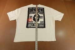 ASOS DESIGN Unisex Size Large Off White Oversized Biggie Smalls Graphic T-shirt