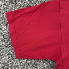 Vintage Mecca 90s T Shirt Size XXL Hip Hop Logo Red Made in USA