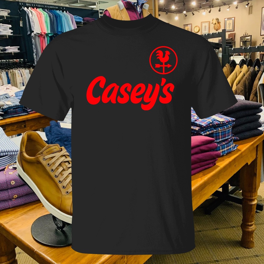 New Casey’s General Stores Logo T-shirt Funny USA Size S-5XL