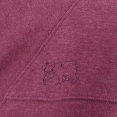 The Normal Brand Henley Long Sleeve Shirt Maroon Red Size XL