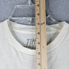 Tim McGraw Shirt Men Medium Cream Standing Room Only Tour 2024 Graphic Tee