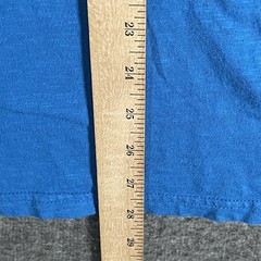 American Eagle Outfitters Shirt Mens Medium Blue Eagle Logo Applique Y2K Surf