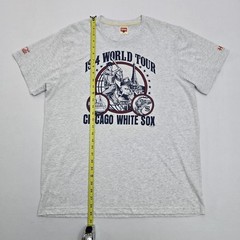 Homage Vintage-Inspired Graphic Tshirt 1914 Chicago White Sox World Tour Mens XL
