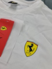 PUMA Scuderia Ferrari F1 Racing Graphic White T-Shirt Men’s Size Medium NWT